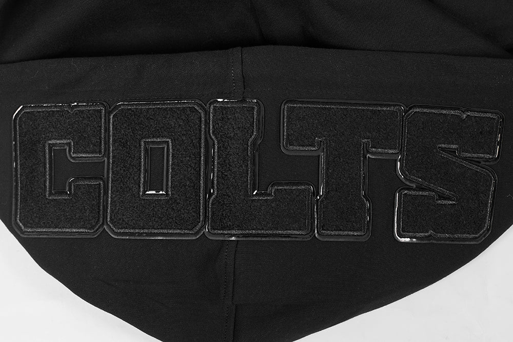 NFL INDIANAPOLIS COLTS TRIPLE BLACK MEN'S DK FZ HOODIE (TRIPLE BLACK) - Image 16