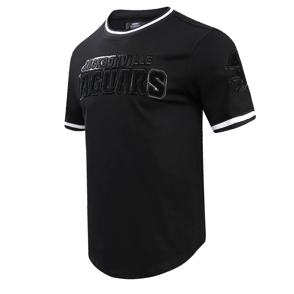 NFL JACKSONVILLE JAGUARS TRIPLE BLACK TEE (TRIPLE BLACK) - Image 2