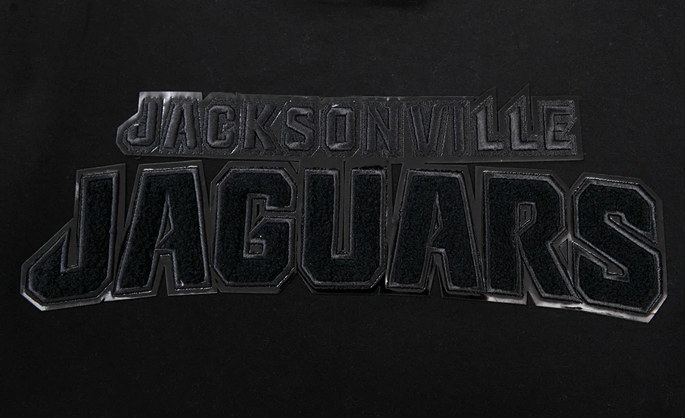 NFL JACKSONVILLE JAGUARS TRIPLE BLACK TEE (TRIPLE BLACK) - Image 5