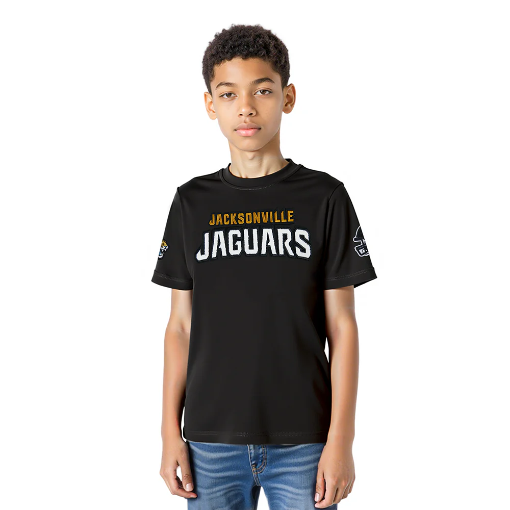 NFL JACKSONVILLE JAGUARS CLASSIC LITTLE BOY'S SS TEE (BLACK)