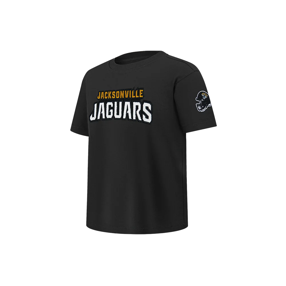 NFL JACKSONVILLE JAGUARS CLASSIC LITTLE BOY'S SS TEE (BLACK) - Image 3