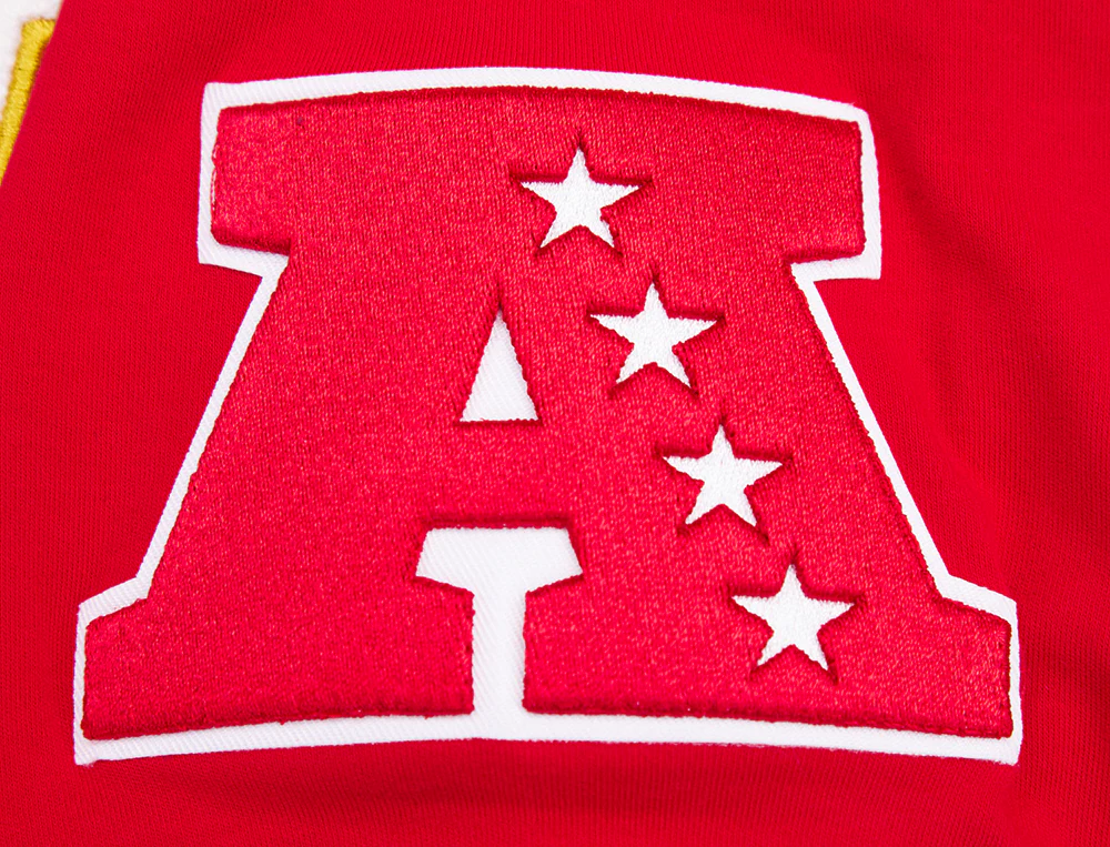 NFL KANSAS CITY CHIEFS RETRO CLASSIC MEN'S TEE (RED/BLACK) - Image 7