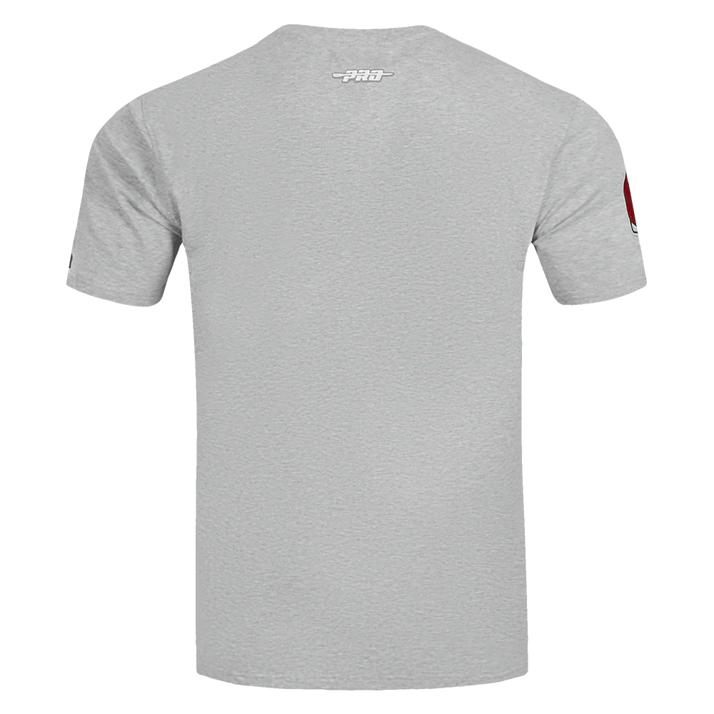 NFL KANSAS CITY CHIEFS OLD ENGLISH MEN'S TEE (HEATHER GREY) - Image 3