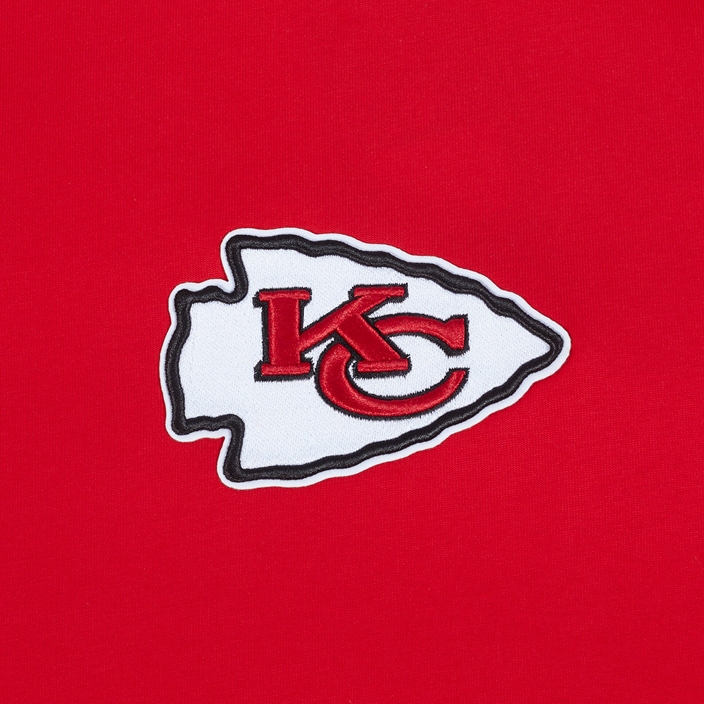 NFL KANSAS CITY CHIEFS WINGSPAN MEN'S CJ DROP SHOULDER TEE (RED) - Image 5