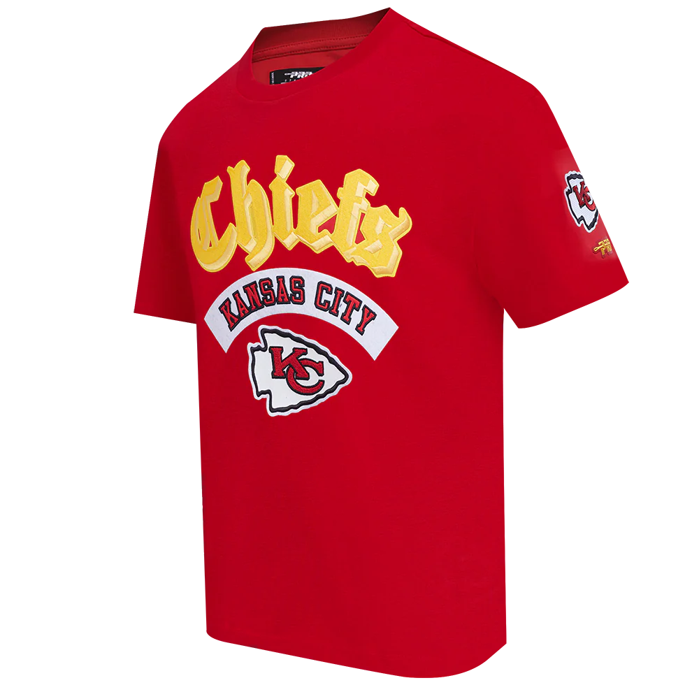 NFL KANSAS CITY CHIEFS BEST OF MEN'S DROP SHOULDER TEE (RED) - Image 6