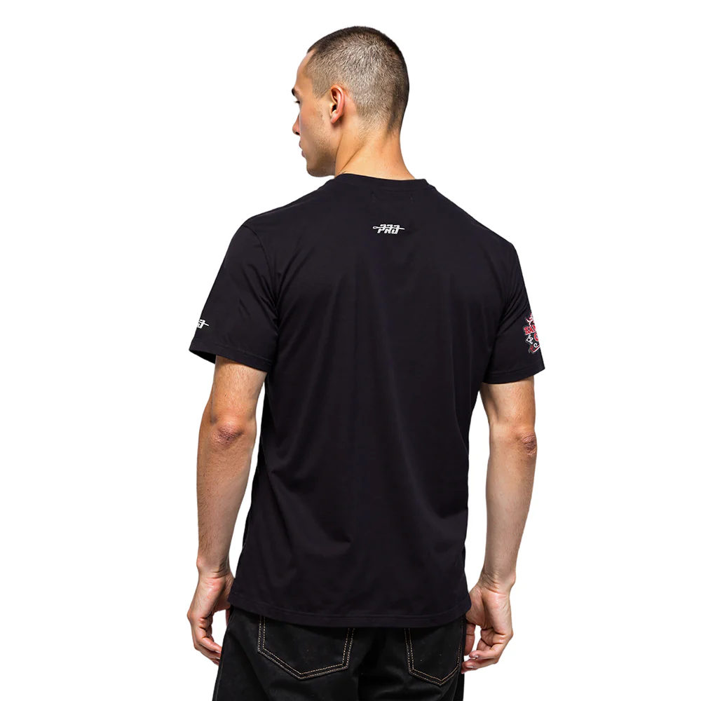 NFL KANSAS CITY CHIEFS REBEL ATHLETICS STACKED LOGO MEN'S SJ TEE (BLACK) - Image 8