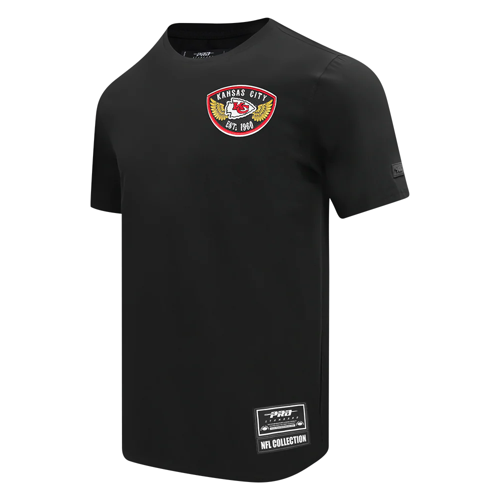 NFL KANSAS CITY CHIEFS BORN FOR SPORT MEN'S SJ TEE (BLACK) - Image 5