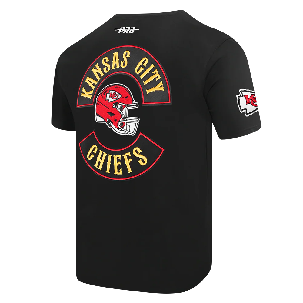 NFL KANSAS CITY CHIEFS BORN FOR SPORT MEN'S SJ TEE (BLACK) - Image 6