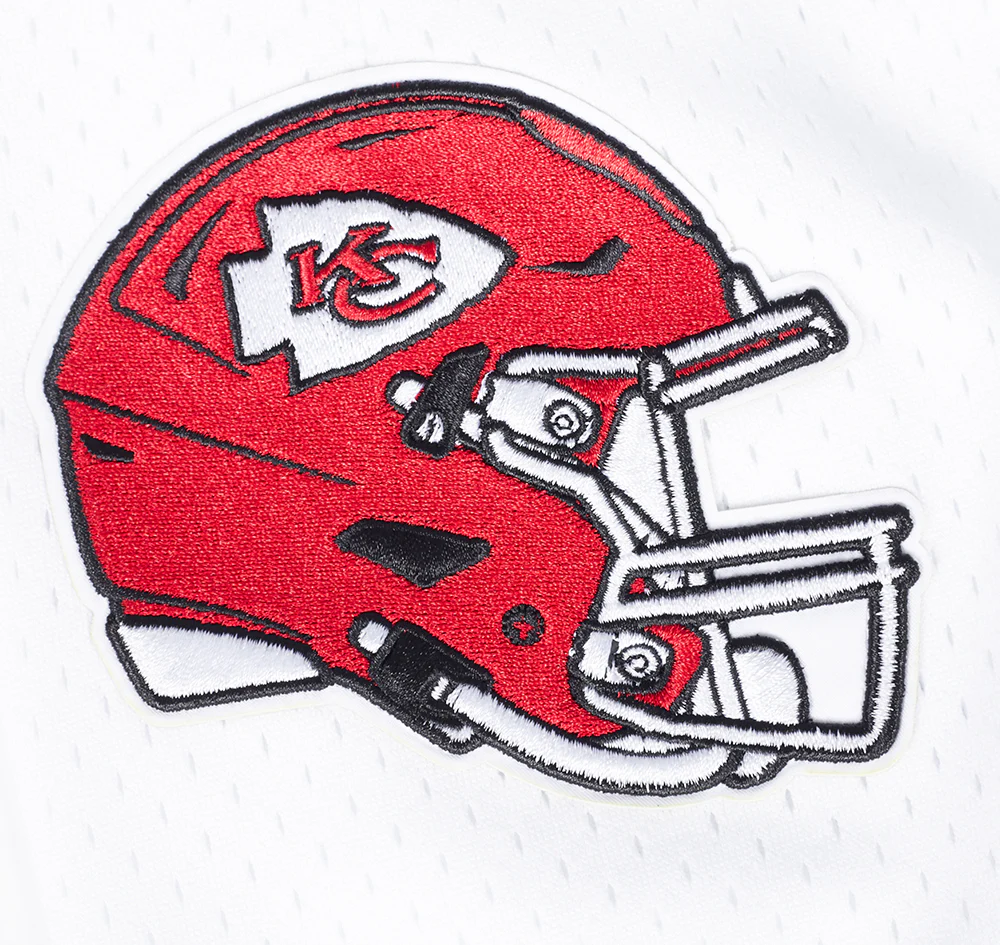 NFL KANSAS CITY CHIEFS MEN'S MESH SHORT (WHITE/RED) - Image 7