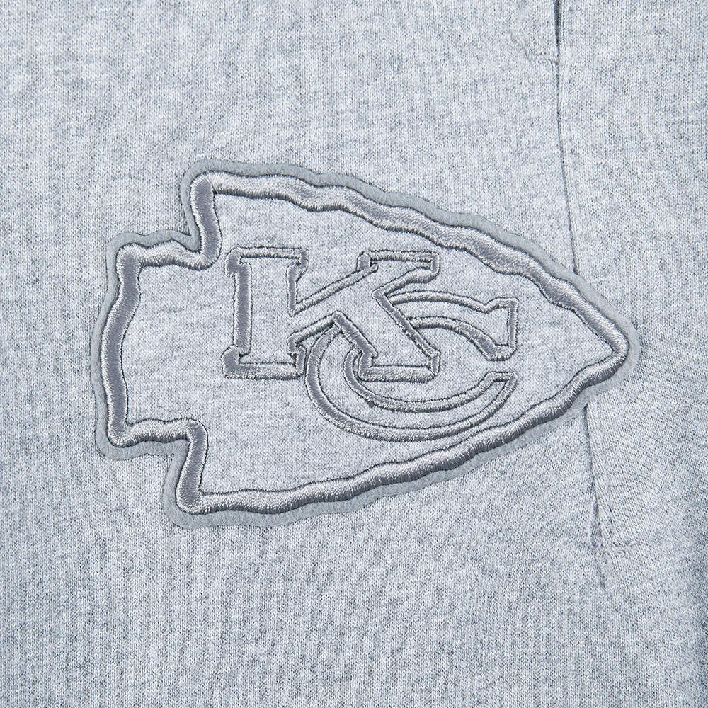NFL KANSAS CITY CHIEFS NEUTRAL MEN'S SWEATPANT (DARK HEATHER GRAY) - Image 5