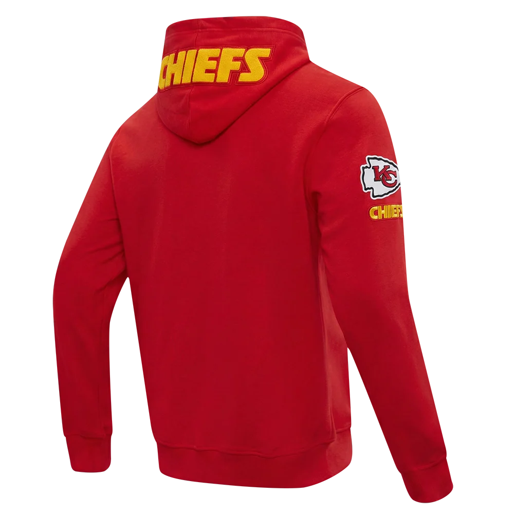 NFL KANSAS CITY CHIEFS TRAVIS KELCE #87 CLASSIC PNN MEN'S DK PO HOODIE - Image 4