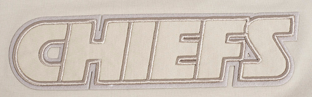 NFL KANSAS CITY CHIEFS NEUTRAL WOMEN'S BOXY TEE (TAUPE) - Image 6