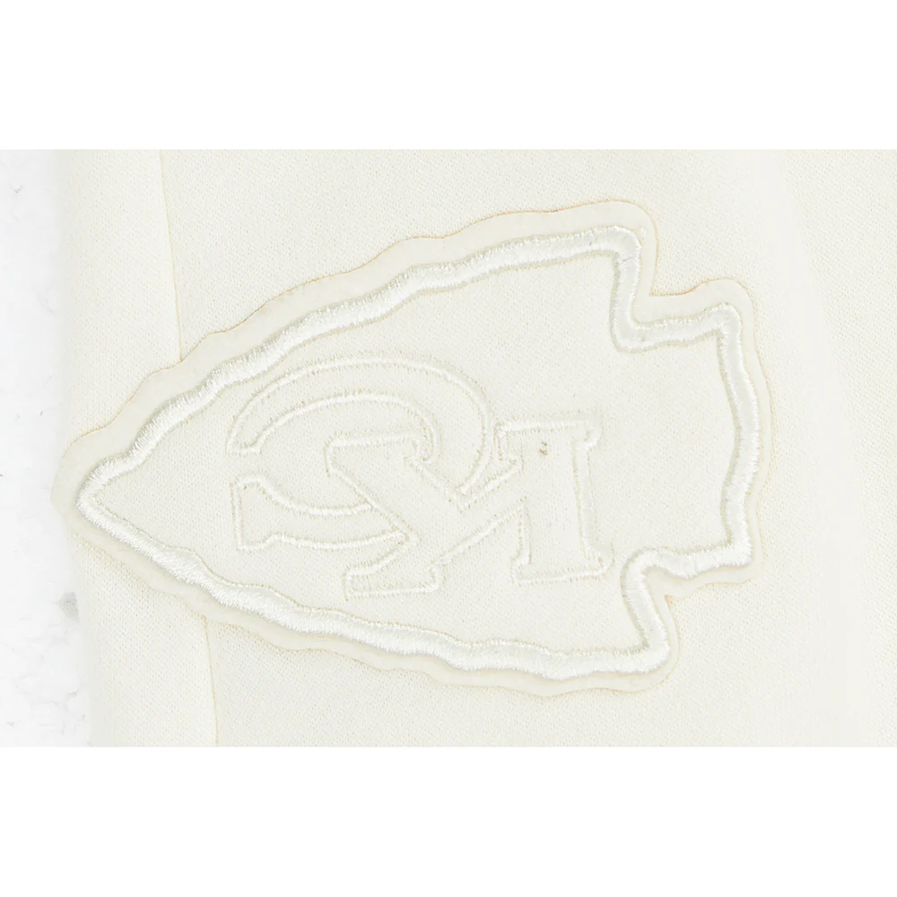 NFL KANSAS CITY CHIEFS NEUTRAL BIG BOYS FLC SWEATPANT (EGGSHELL) - Image 6