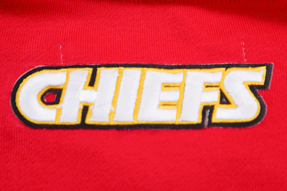 NFL KANSAS CITY CHIEFS CLASSIC WOMEN'S FLEECE CREWNECK (RED) - Image 7
