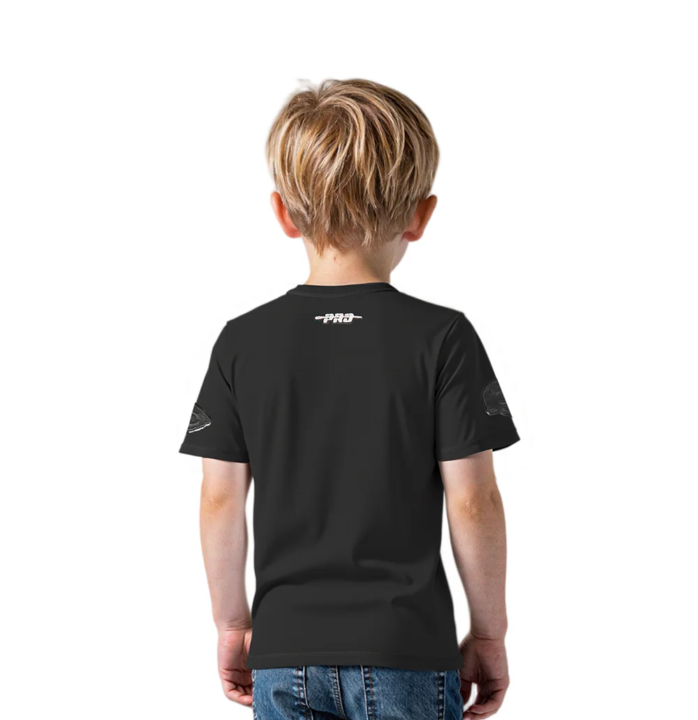 NFL KANSAS CITY CHIEFS TRIPLE BLACK TODDLER BOYS SHORT SLEEVE TEE (BLACK) - Image 2