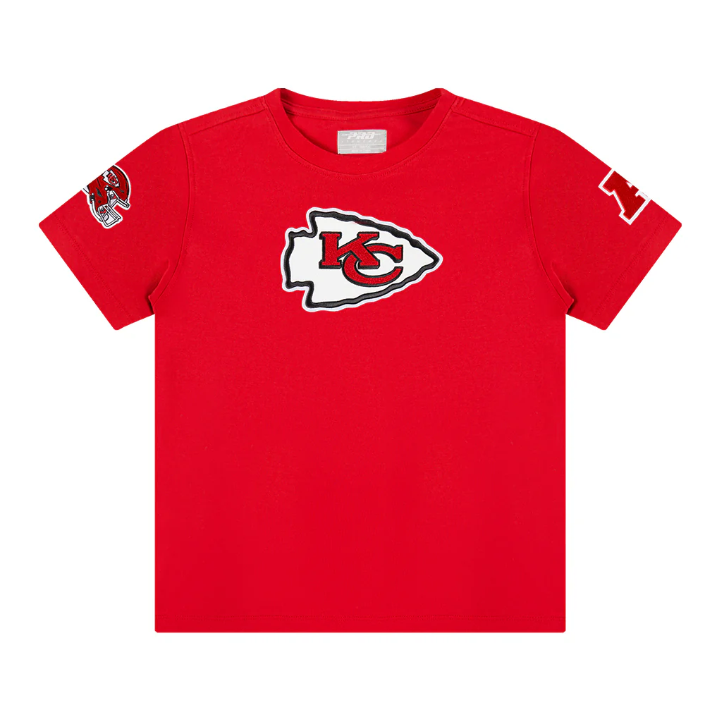 NFL KANSAS CITY CHIEFS RETRO CLASSIC TODDLER BOYS SHORT SLEEVE TEE (RED) - Image 3
