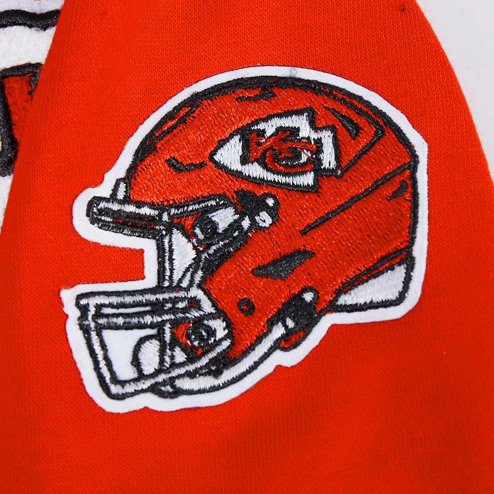 NFL KANSAS CITY CHIEFS CLASSIC TODDLER BOY'S FLC FZ HOODIE (RED) - Image 6