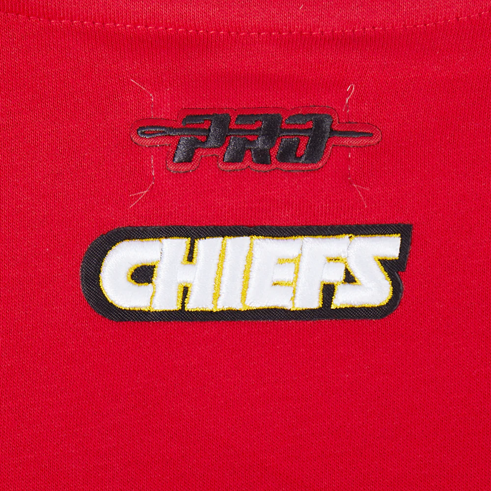 NFL KANSAS CITY CHIEFS CLASSIC TODDLER GIRL'S FLC CREWNECK (RED) - Image 7