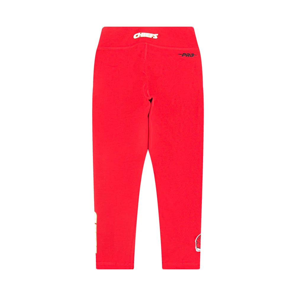 NFL KANSAS CITY CHIEFS CLASSIC TODDLER GIRLS LEGGING (RED) - Image 5