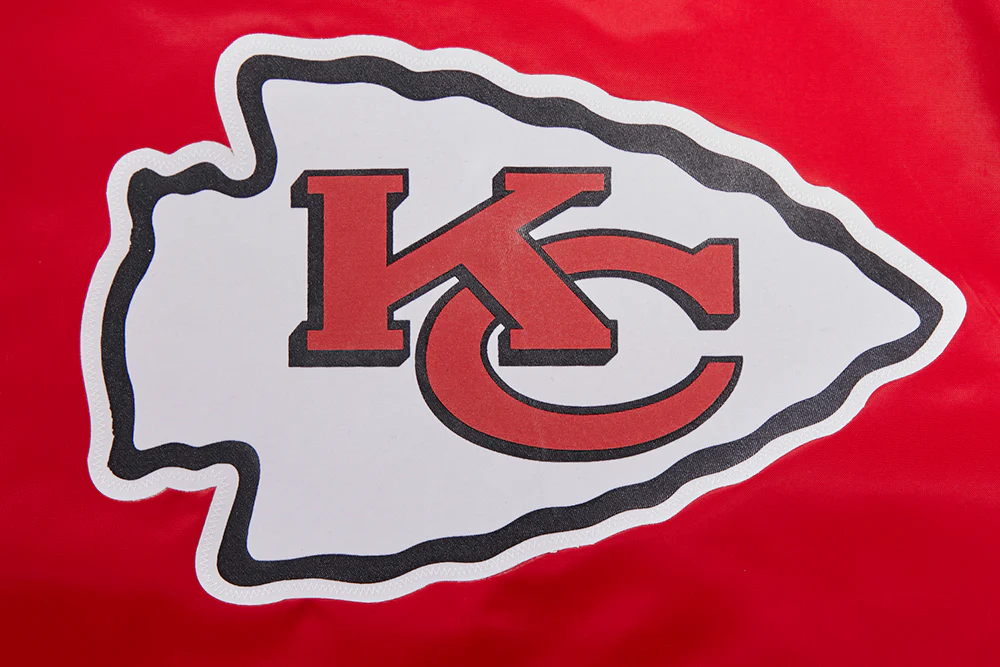 NFL KANSAS CITY CHIEFS CLASSIC WOMEN'S SATIN JACKET (RED) - Image 5