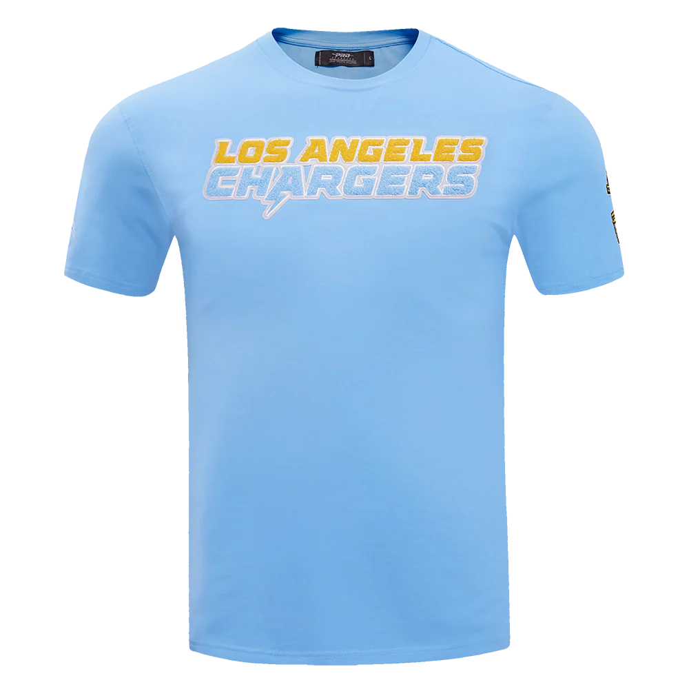 NFL LOS ANGELES CHARGERS CLASSIC CHENILLE MEN'S SJ TEE (UNIVERSITY BLUE)