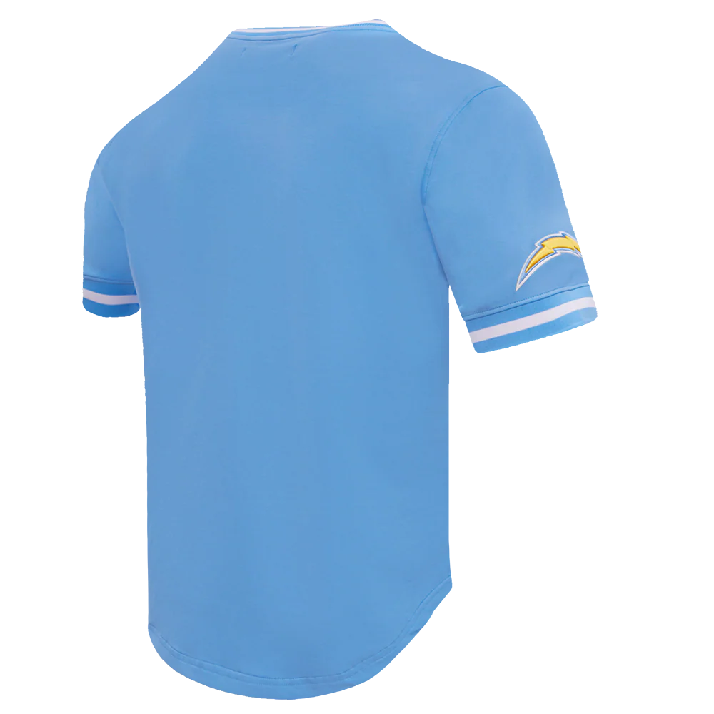 NFL LOS ANGELES CHARGERS CLASSIC CHENILLE TEE (UNIVERSITY BLUE) - Image 4