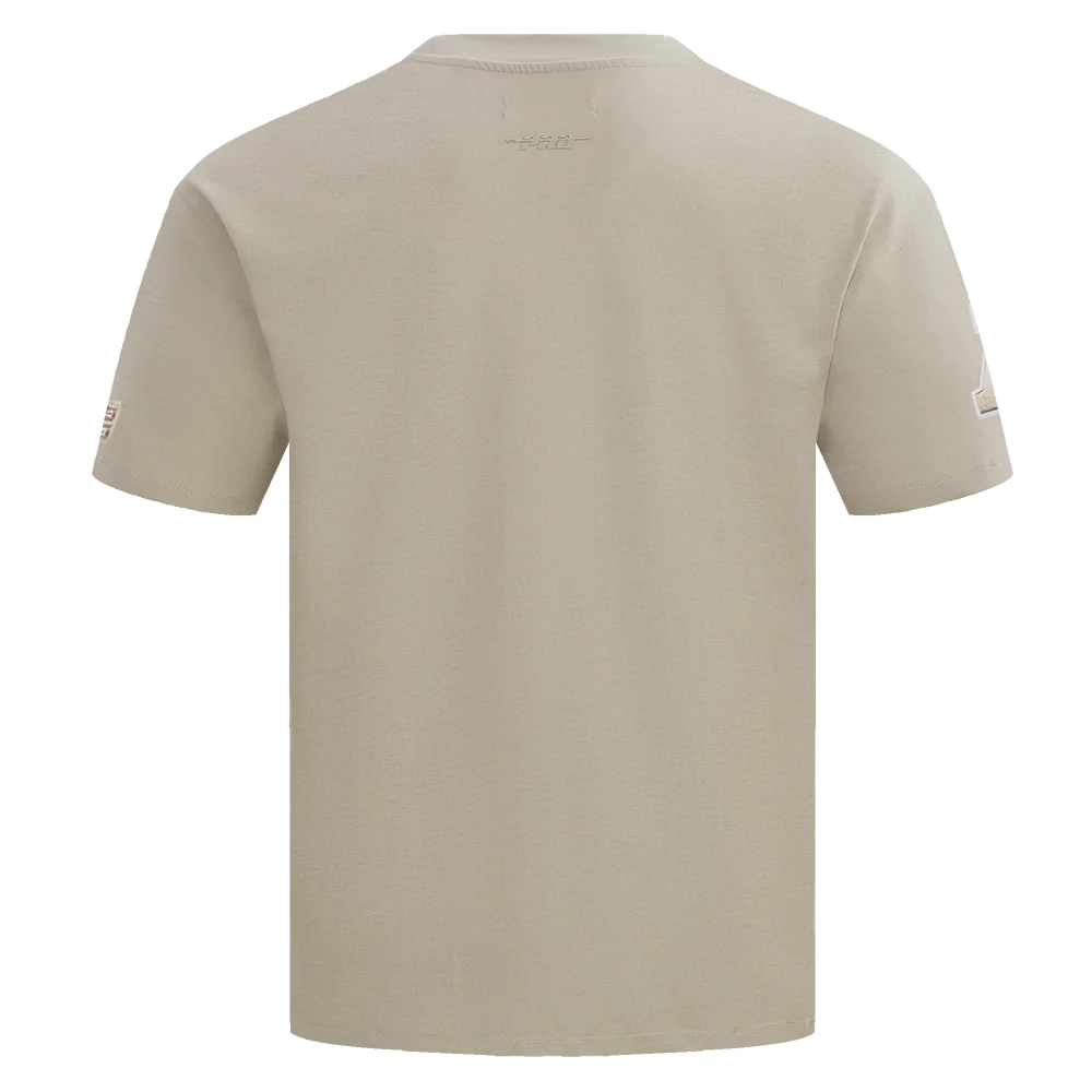 NFL LOS ANGELES CHARGERS NEUTRAL MEN'S CJ DROP SHOULDER TEE (TAUPE) - Image 4