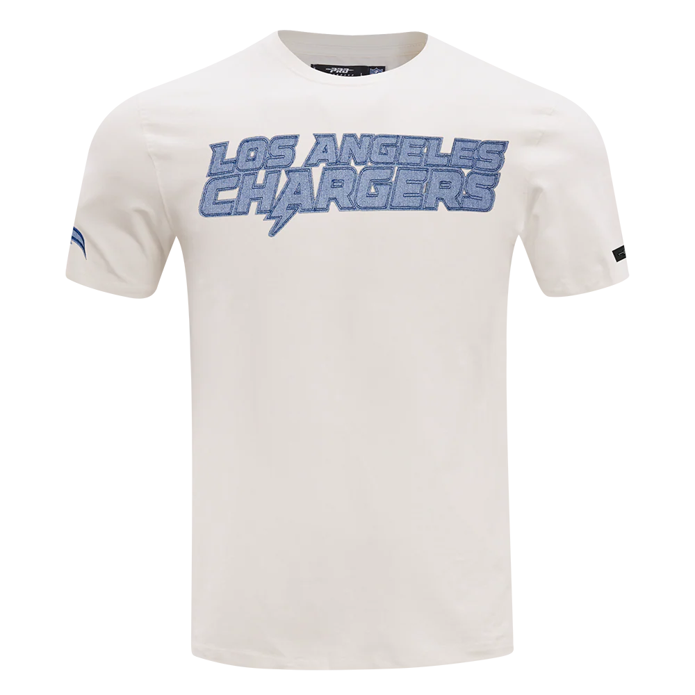 NFL LOS ANGELES CHARGERS VARSITY BLUES MEN'S SJ TEE (LINEN) - Image 3