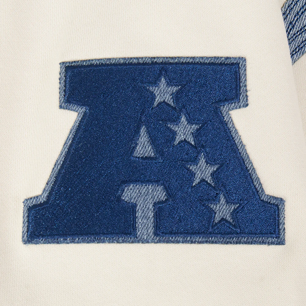 NFL LOS ANGELES CHARGERS VARSITY BLUES MEN'S FLC PO HOODIE (LINEN) - Image 14