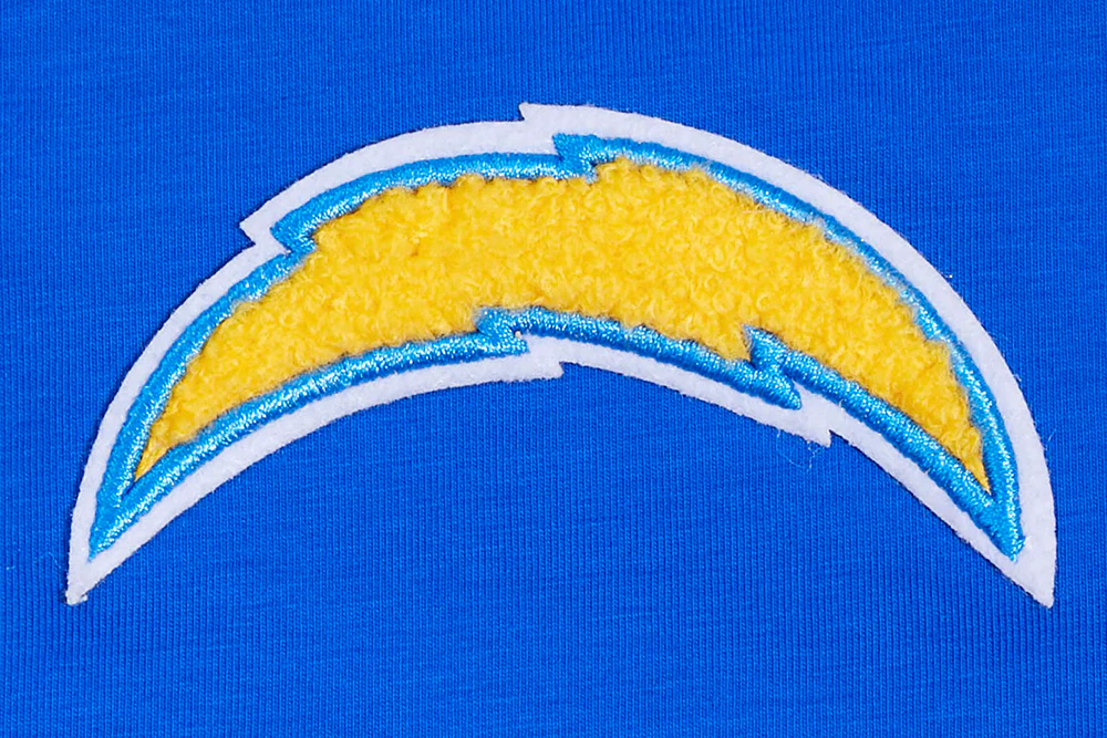 NFL LOS ANGELES CHARGERS CLASSIC WOMEN'S SINGLE JERSEY BOXY TEE (ROYAL BLUE) - Image 5