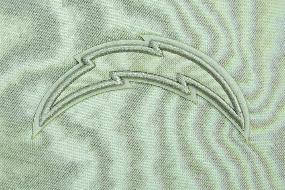 NFL LOS ANGELES CHARGERS NEUTRAL FLEECE CREWNECK (MOSS) - Image 7