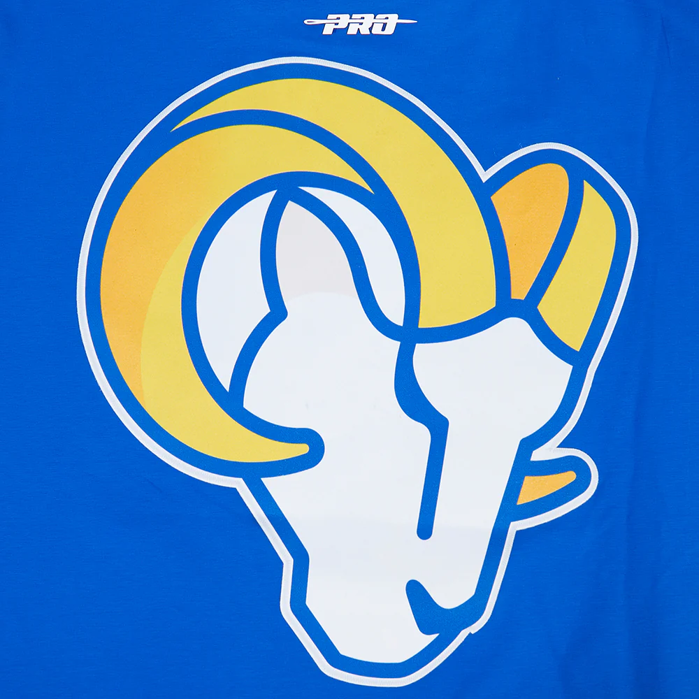 NFL LOS ANGELES RAMS CLASSIC MESH MEN'S SJ STRIPED TEE (ROYAL BLUE) - Image 15