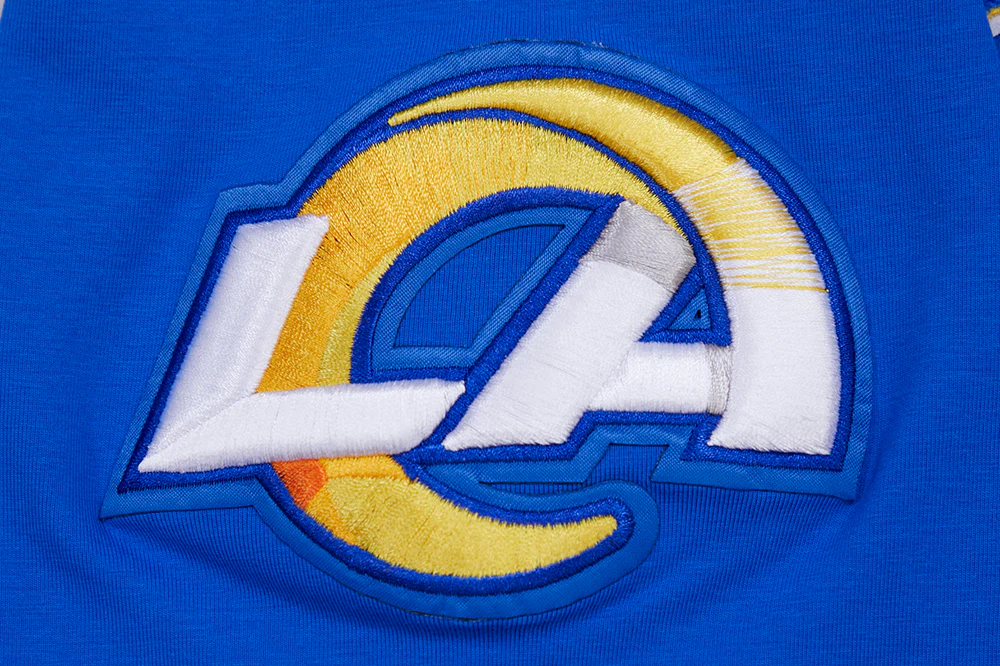 NFL LOS ANGELES RAMS CLASSIC CHENILLE MEN'S TEE (ROYAL BLUE) - Image 7