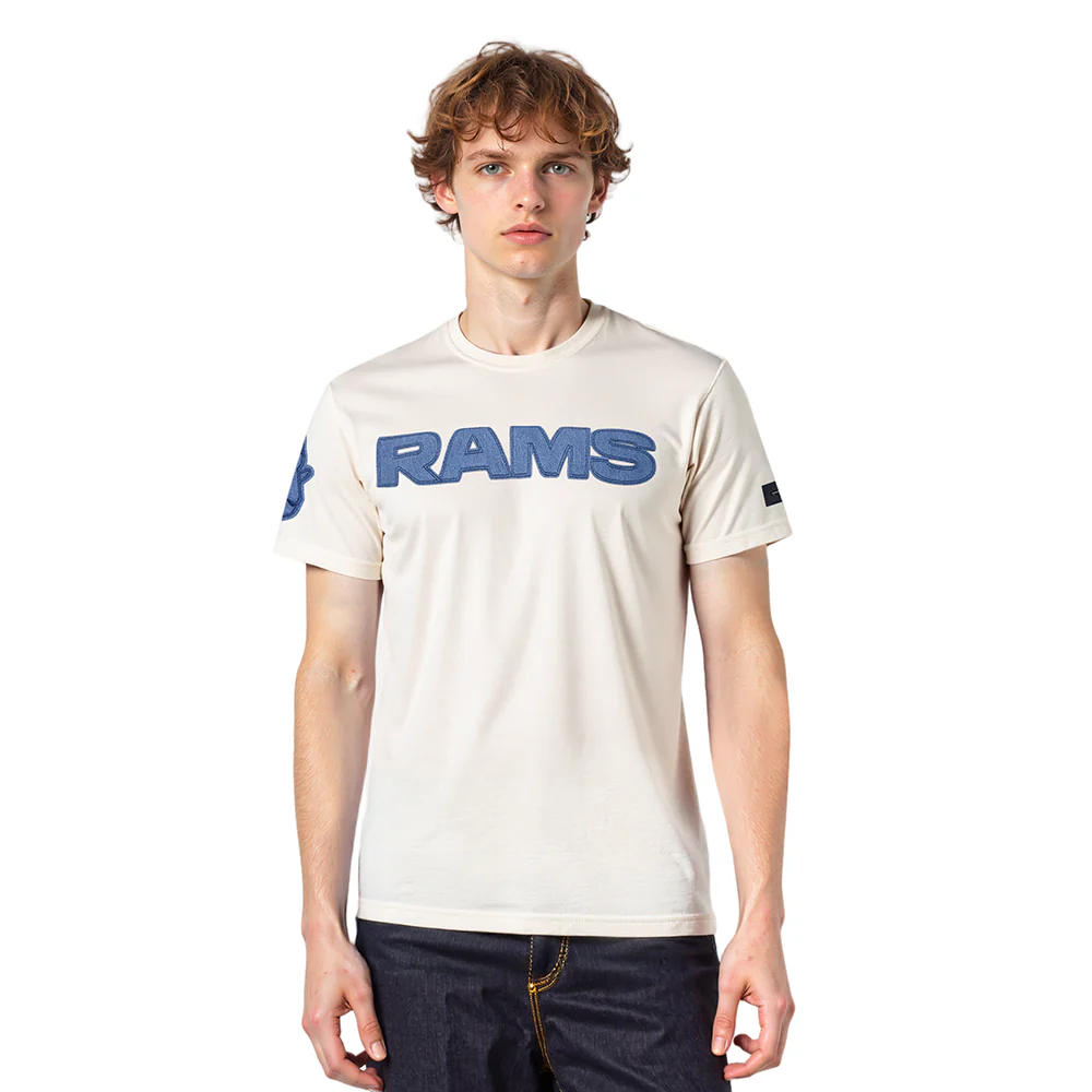 NFL LOS ANGELES RAMS VARSITY BLUES MEN'S SJ TEE (LINEN)