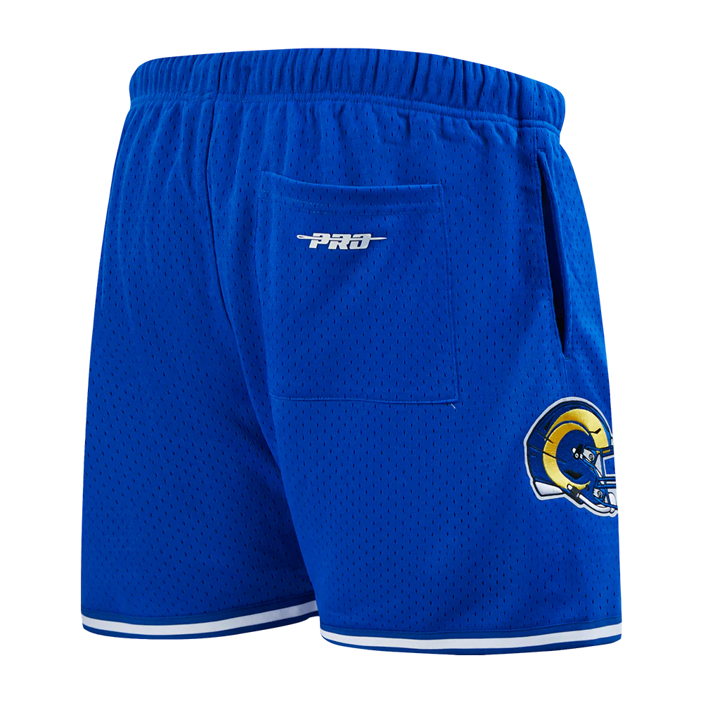 NFL LOS ANGELES RAMS CLASSIC MESH MEN'S SHORT (ROYAL BLUE) - Image 12