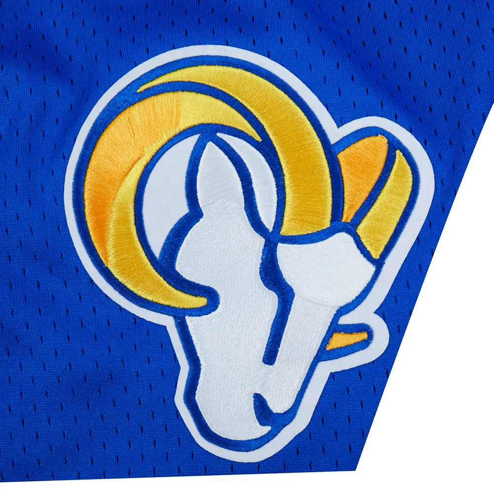 NFL LOS ANGELES RAMS CLASSIC MESH MEN'S SHORT (ROYAL BLUE) - Image 13