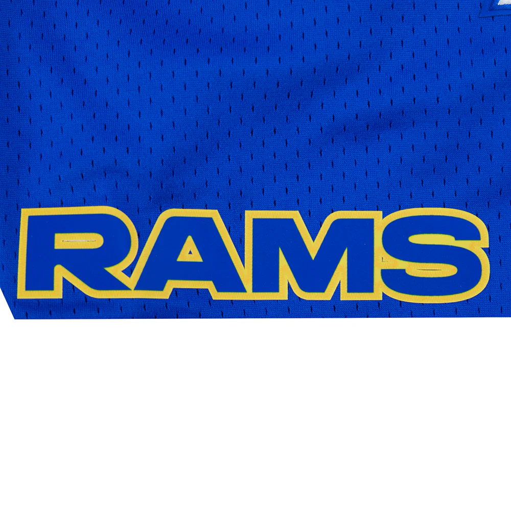 NFL LOS ANGELES RAMS CLASSIC MESH MEN'S SHORT (ROYAL BLUE) - Image 16