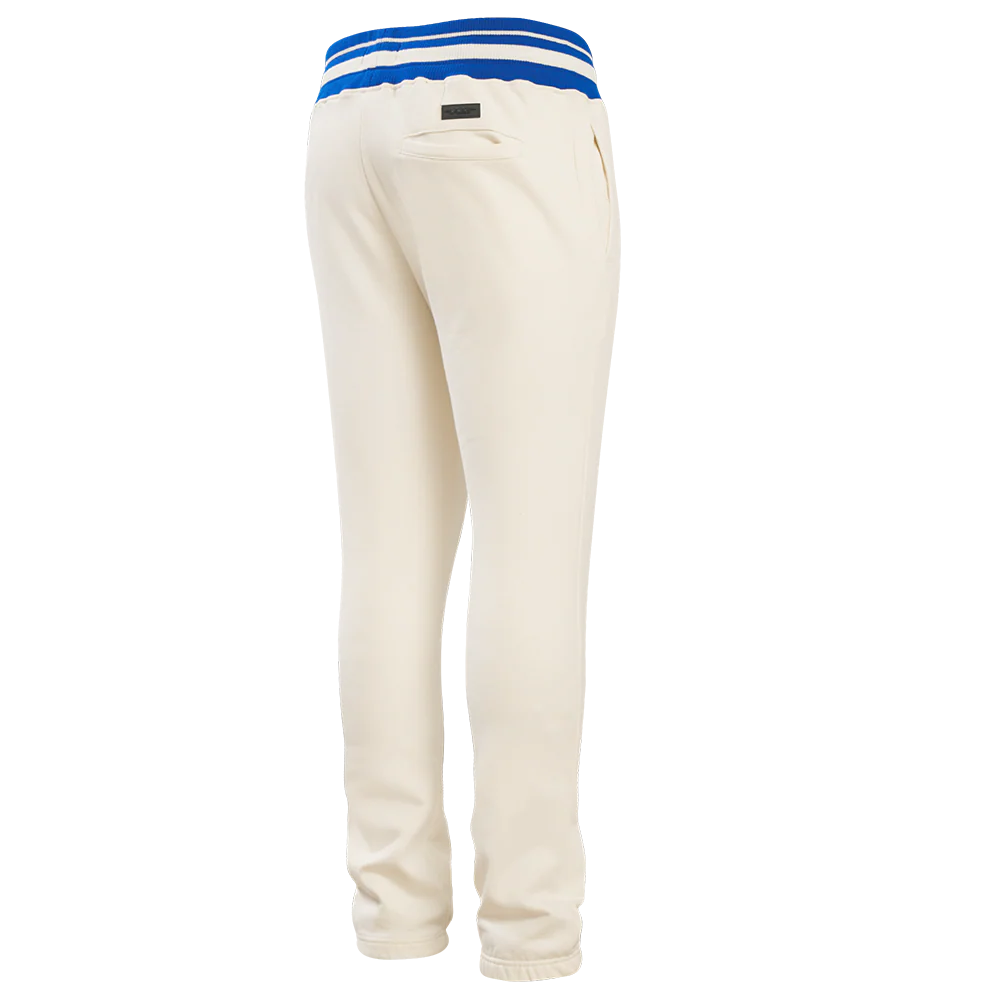 NFL LOS ANGELES RAMS RETRO CLASSIC MEN'S SWEATPANT (EGGSHELL/ ROYAL BLUE) - Image 11