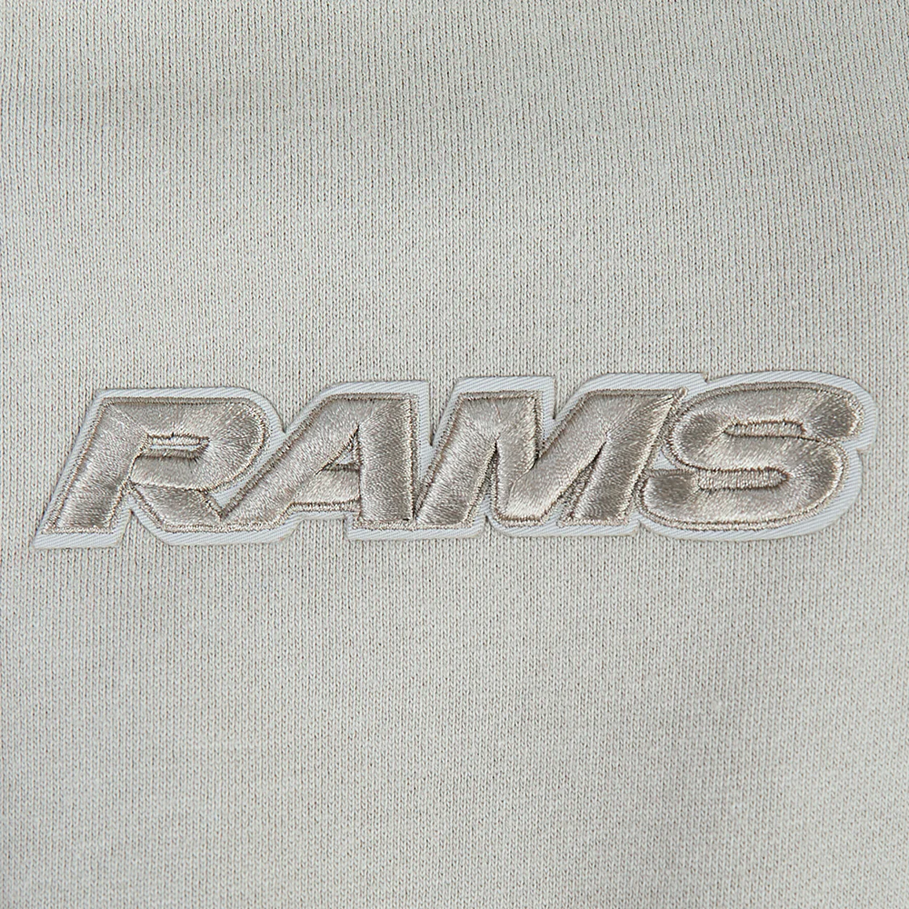 NFL LOS ANGELES RAMS NEUTRAL DROP SHOULDER CREWNECK (TAUPE) - Image 7