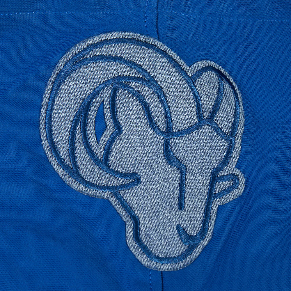 NFL LOS ANGELES RAMS VARSITY BLUES MEN'S FLC PO HOODIE (DODGER BLUE) - Image 15