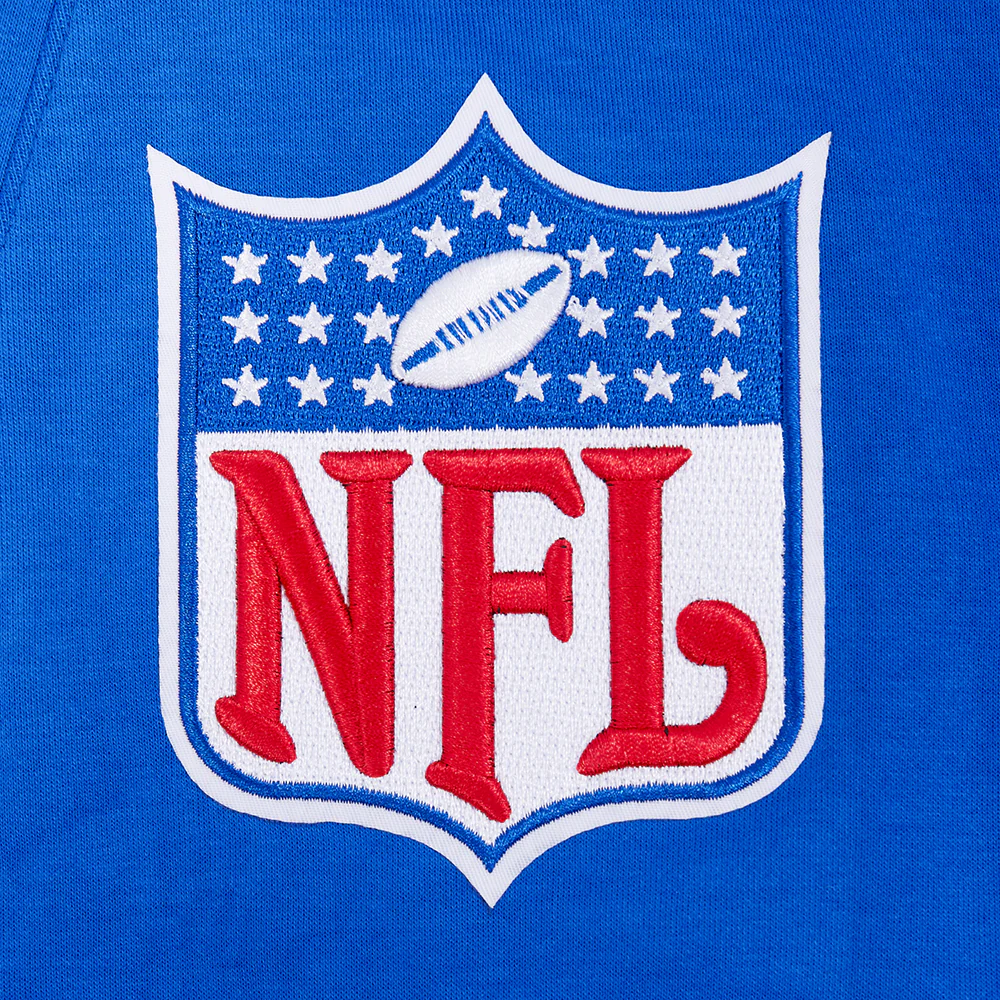 NFL LOS ANGELES RAMS PRO GAME DAY MEN'S RETRO JACKET (ROYAL BLUE/WHTE/MIDNIGHT NAVY) - Image 9