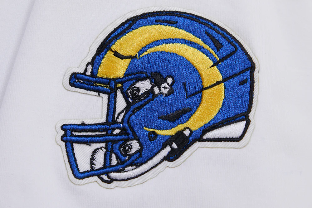 NFL LOS ANGELES RAMS CLASSIC WOMEN'S BOXY TEE (WHITE) - Image 7