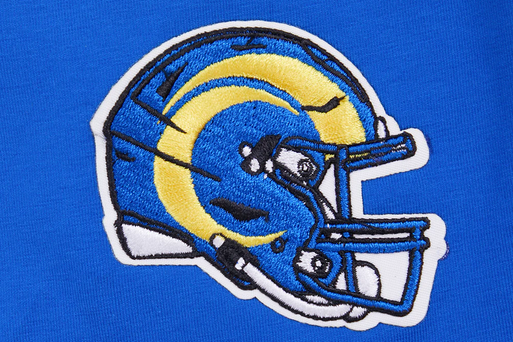 NFL LOS ANGELES RAMS CLASSIC SHORT SLEEVE WOMEN'S SLIM FIT TEE (ROYAL BLUE) - Image 6