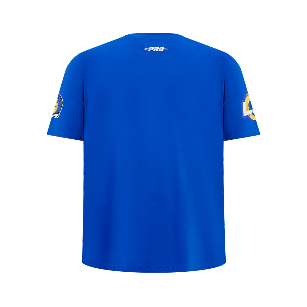 NFL LOS ANGELES RAMS CLASSIC BIG BOY'S SJ TEE (ROYAL BLUE) - Image 3
