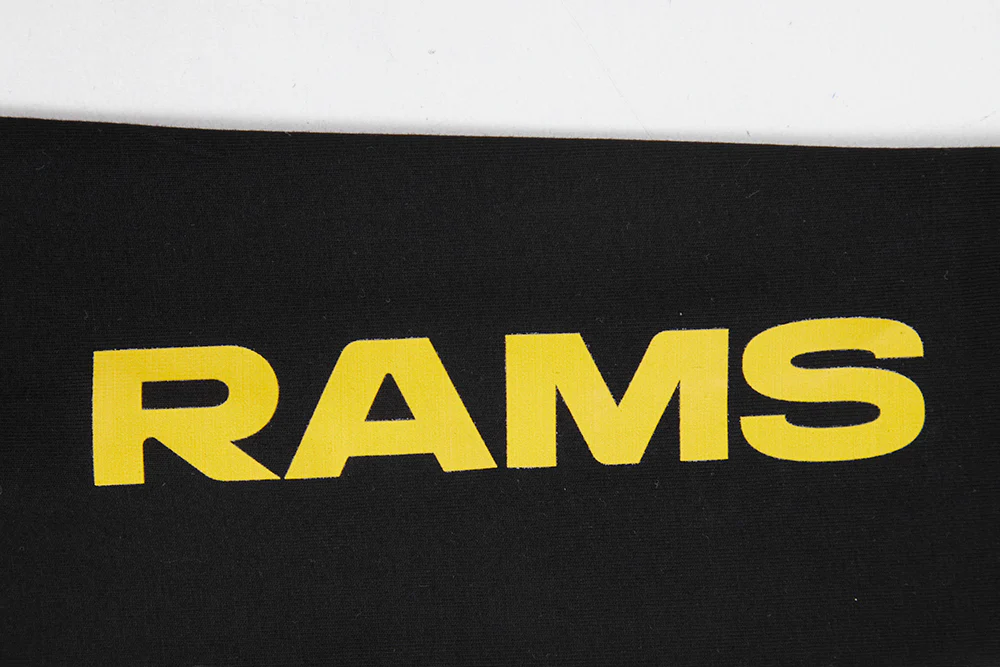 NFL LOS ANGELES RAMS CLASSIC WOMEN'S JERSEY LEGGING (BLACK) - Image 6
