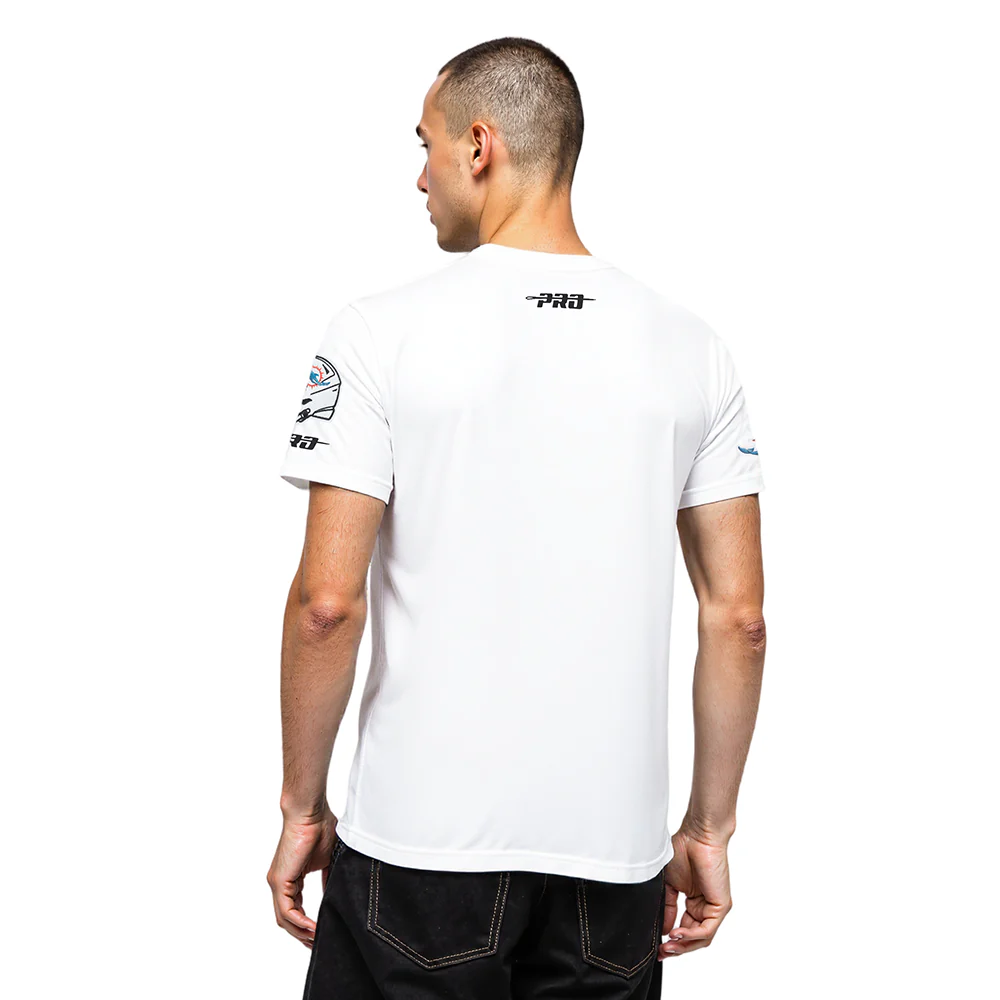 NFL MIAMI DOLPHINS SCRIPT TAIL MEN'S SJ TEE (WHITE) - Image 11
