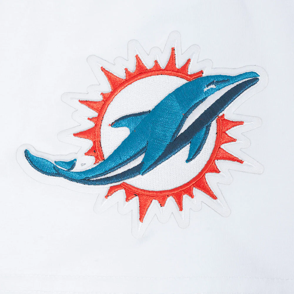 NFL MIAMI DOLPHINS SCRIPT TAIL MEN'S SJ TEE (WHITE) - Image 15