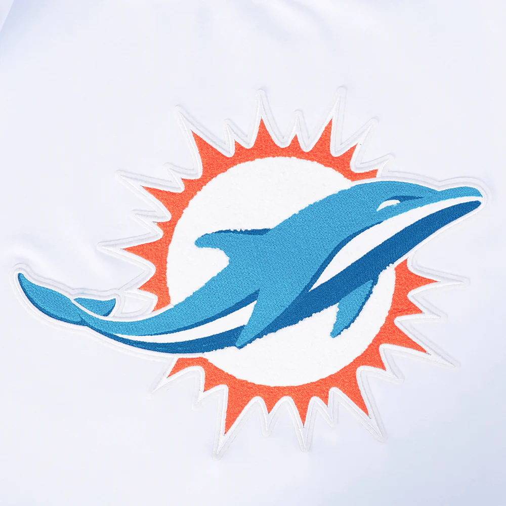 NFL MIAMI DOLPHINS MASHUP MEN'S TEE (WHITE) - Image 5