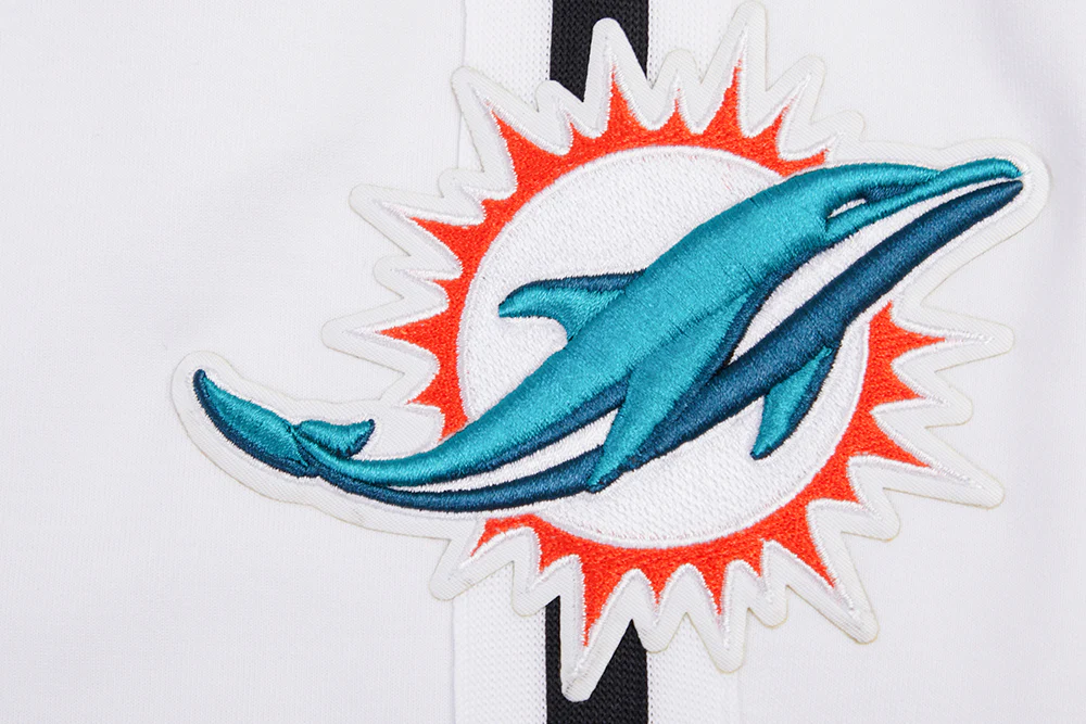 NFL MIAMI DOLPHINS CLASSIC CHENILLE MEN'S SHORT (WHITE) - Image 5
