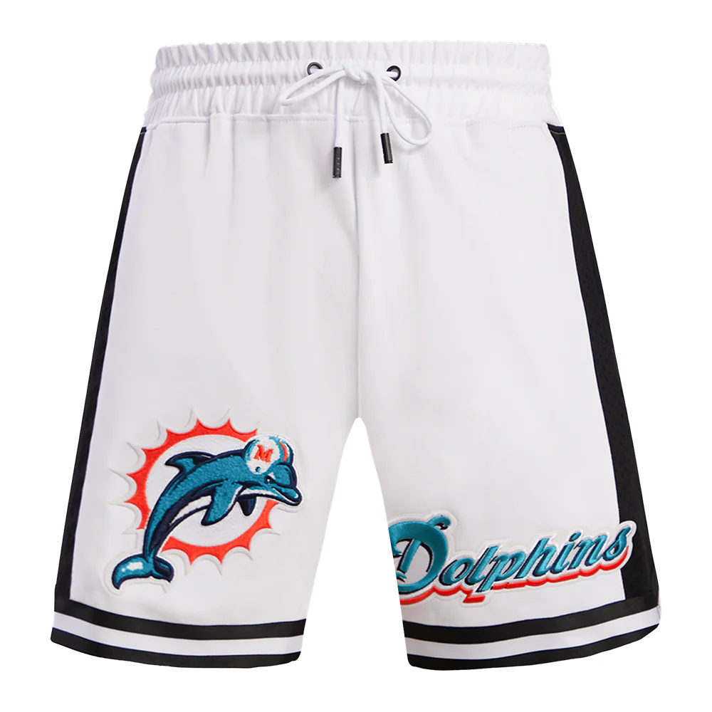 NFL MIAMI DOLPHINS RETRO CLASSIC MEN'S 2.0 SHORT (WHITE/BLACK)